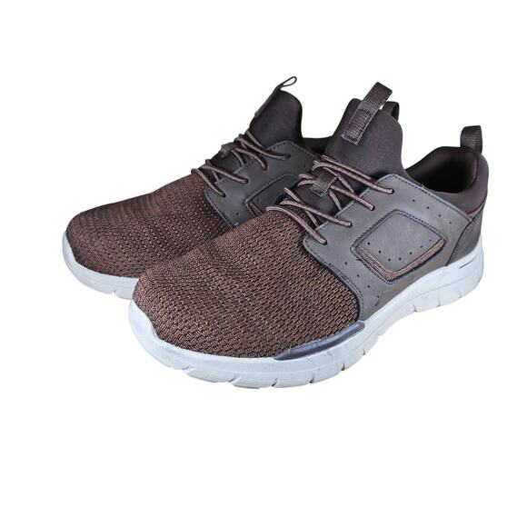 Skechers Men Delson 3.0 - Cicada Dark Brown slip on Hands Free Walking Shoe 10 M main image 6